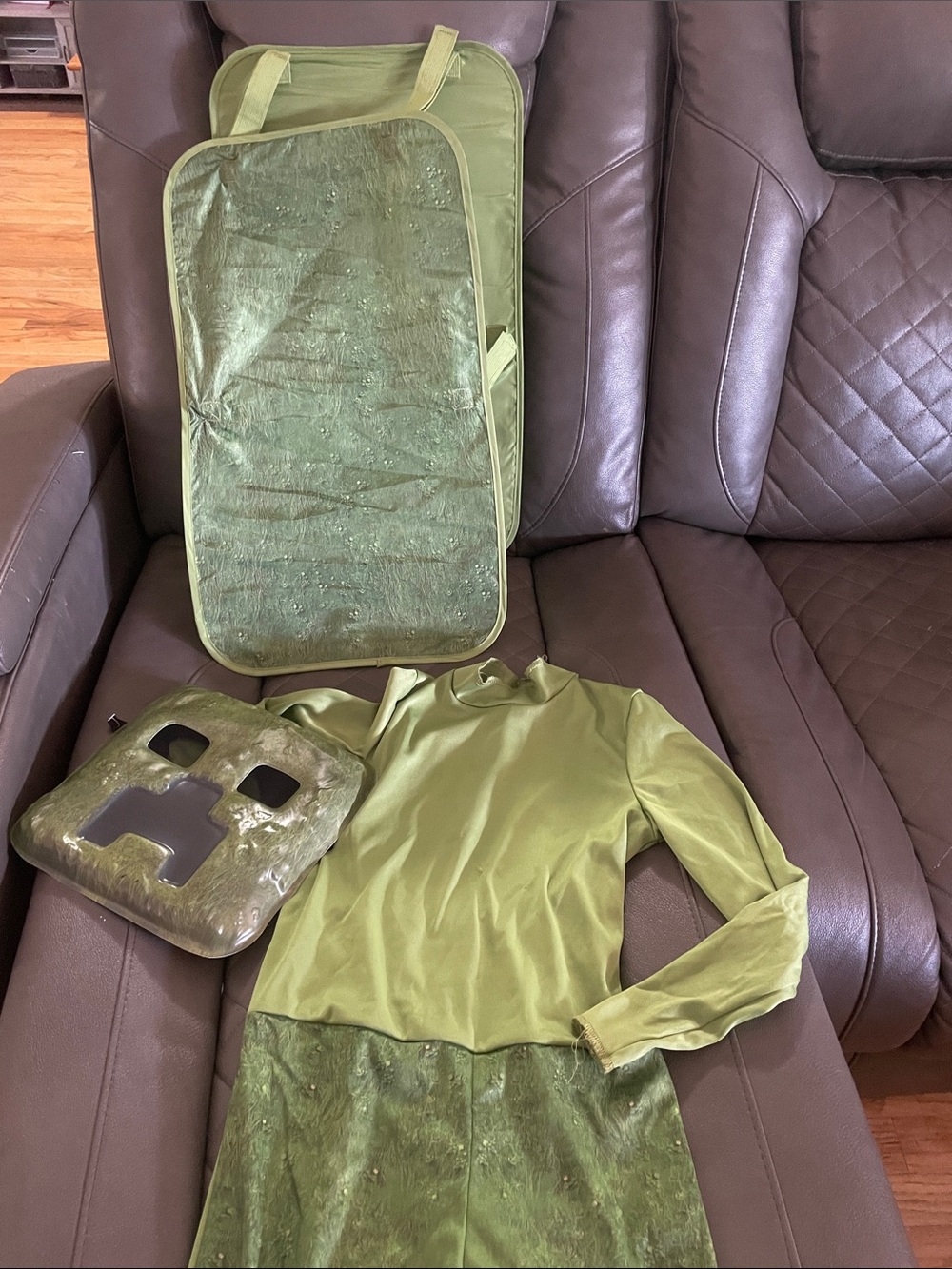 Kids Green Creeper Costume with Mask
